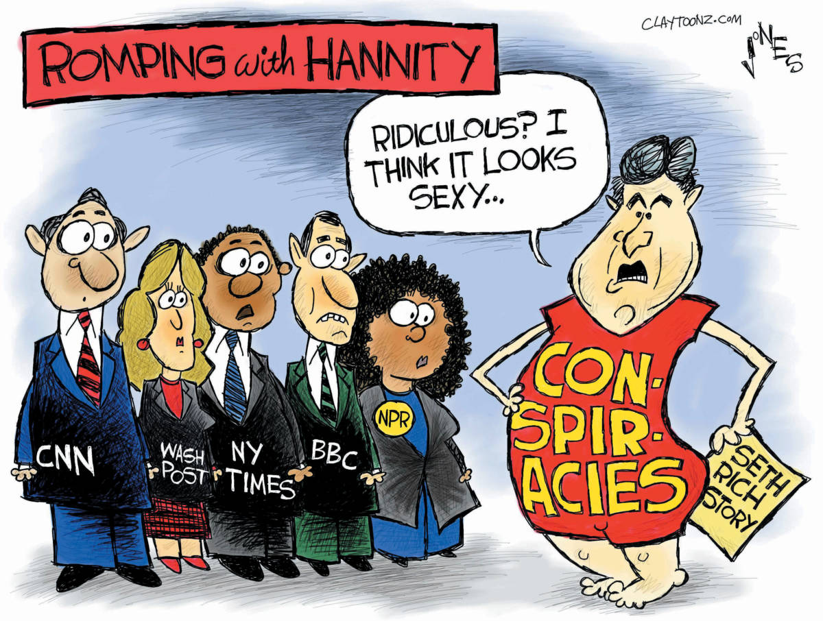 CARTOON: "Romping With Hannity"