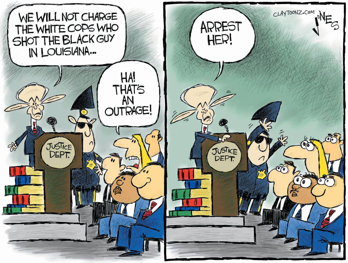 CARTOON: "Laughable Justice"