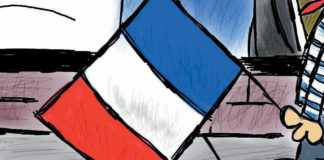 CARTOON: "France Says 'Non'"