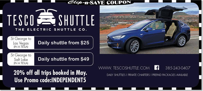 Utah Shuttle Service Tesco Electric Shuttle