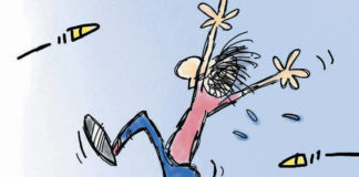 CARTOON: “Alexandria Shooting” CARTOON: "Alexandria Shooting"