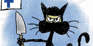 CARTOON: “Hostile Social Media” CARTOON: "Hostile Social Media"