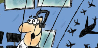 CARTOON: “Blow-up Air Traffic Control” CARTOON: "Blow-up Air Traffic Control"