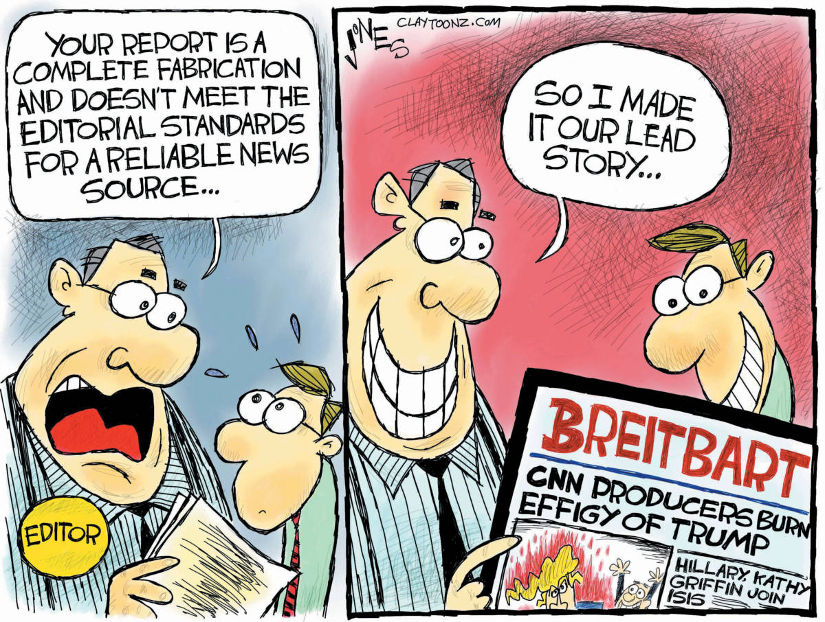 CARTOON: "Your Reliable News Source"