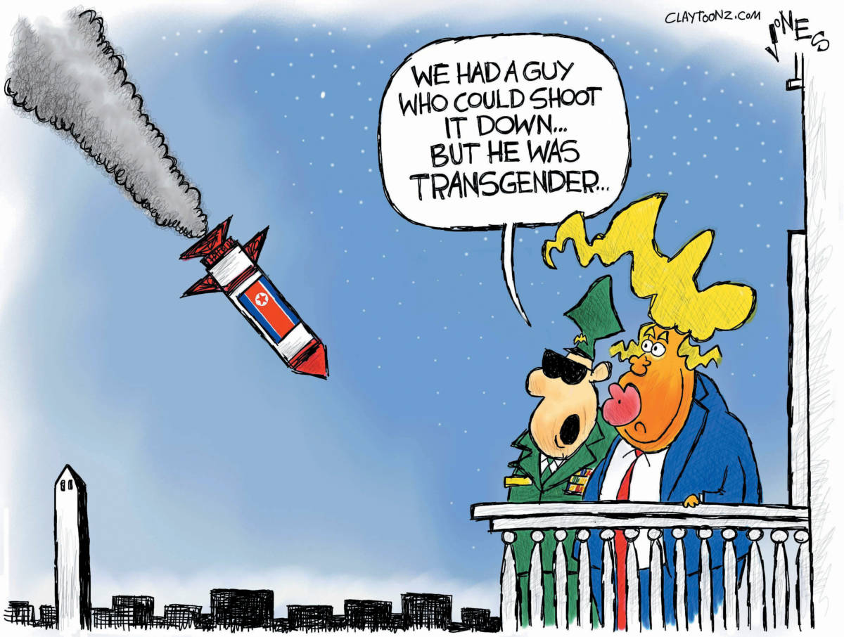 CARTOON: "North Korea Missile"