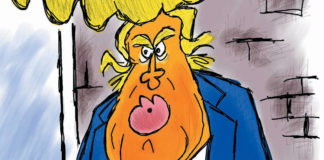 CARTOON: “Flinging With Trump” CARTOON: "Flinging With Trump"