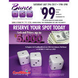 southern utah weekend events Bunco_February_25_Poster