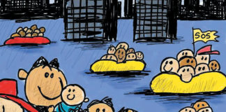 CARTOON: “Get Me To the Megachurch On Time” CARTOON: "Get Me To the Megachurch On Time"