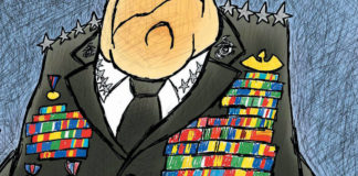 CARTOON: “Generals And Handbags” CARTOON: "Generals And Handbags"