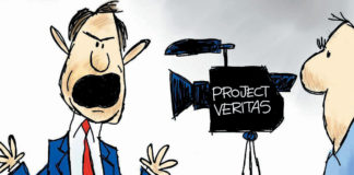 CARTOON: “O’Keefe’s Petard” CARTOON: "O’Keefe’s Petard"