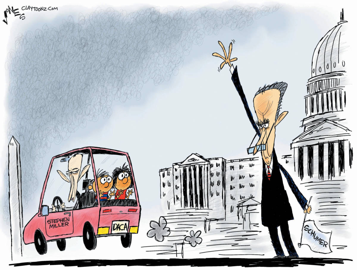 Cartoon: "A Senate Upchuck"