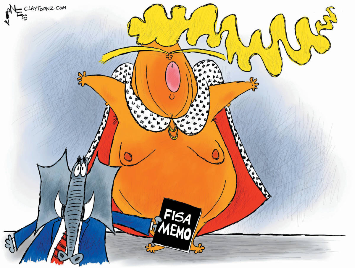 Cartoon: "FISA Memo"