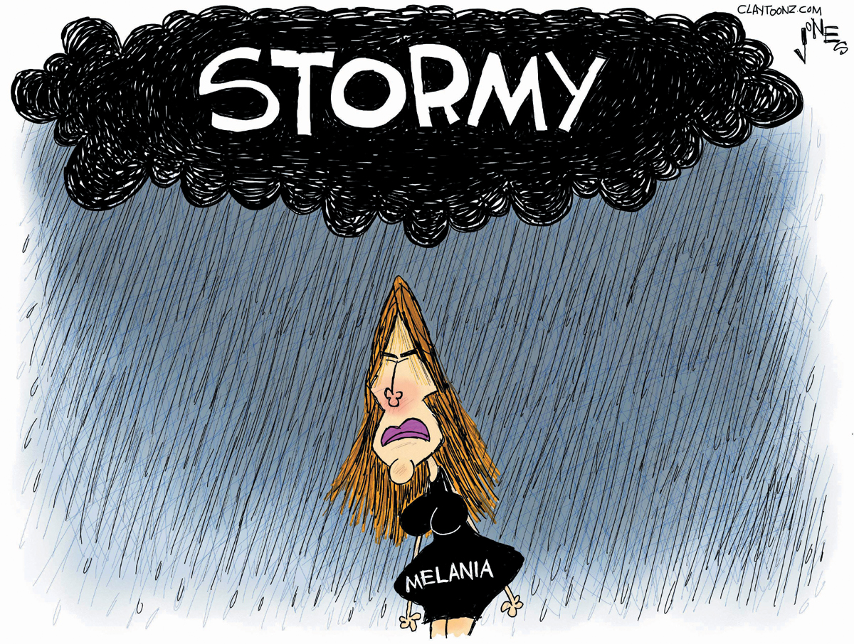Cartoon: "Stormy"