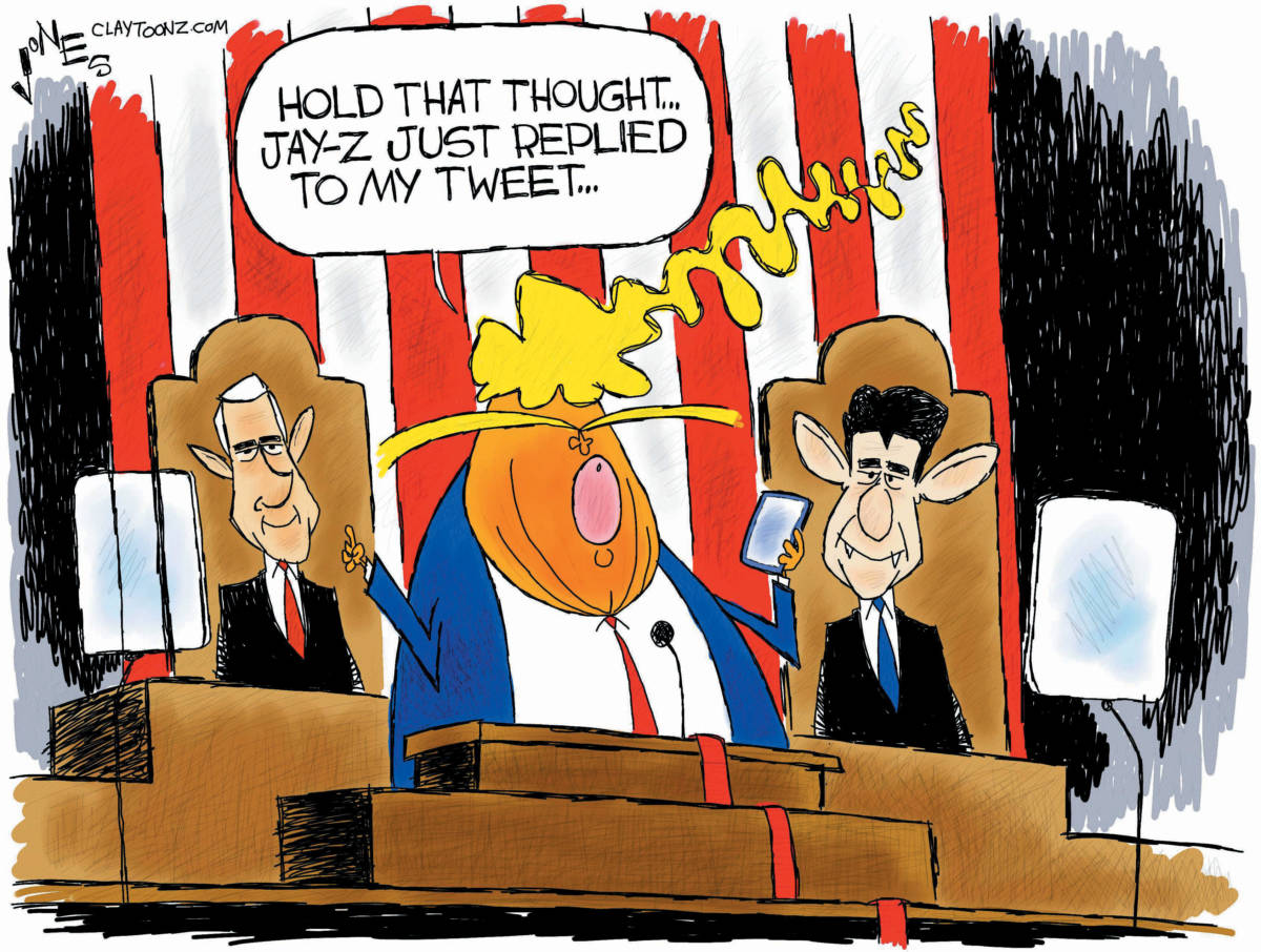 Cartoon: "State Of The Union"