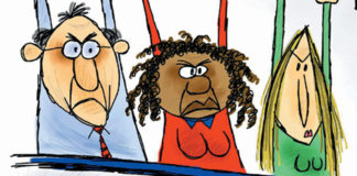 Cartoon: “Complicit Olympics” Cartoon: "Complicit Olympics"