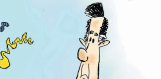 Cartoon: “Scoochin’ For Mittens” Cartoon: "Scoochin' For Mittens"