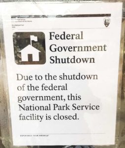 Zion National Park remains open during government shutdown but with limited services