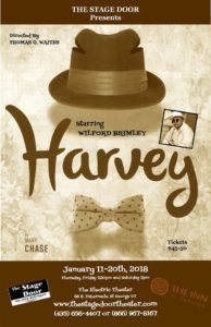 Wilford Brimley stars in "Harvey" for director Thomas G. Waites and The Stage Door