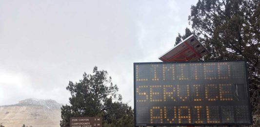 Zion National Park remains open during government shutdown but with limited services