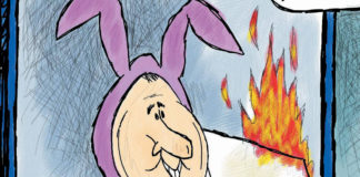 Cartoon: “Nunberg Meltdown” Cartoon: "Nunberg Meltdown"