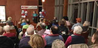 Joanne Slotnik discusses power and hope at Action Iron County event Action Iron County hosted Joanne Slotnik, cofounder of Salt Lake Indivisible, who spoke in Cedar City about "Ramping Up the Resistance in 2018."