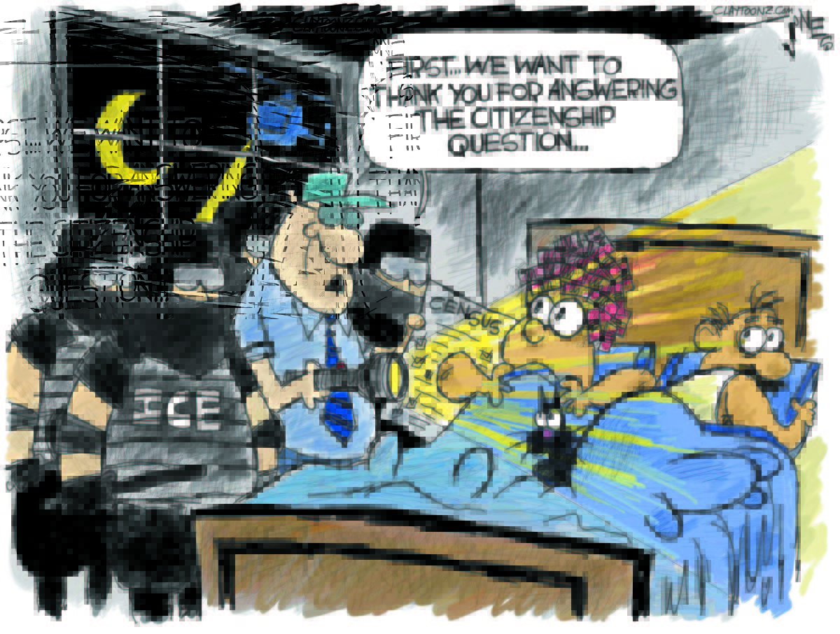 Cartoon: "An Icy Census"
