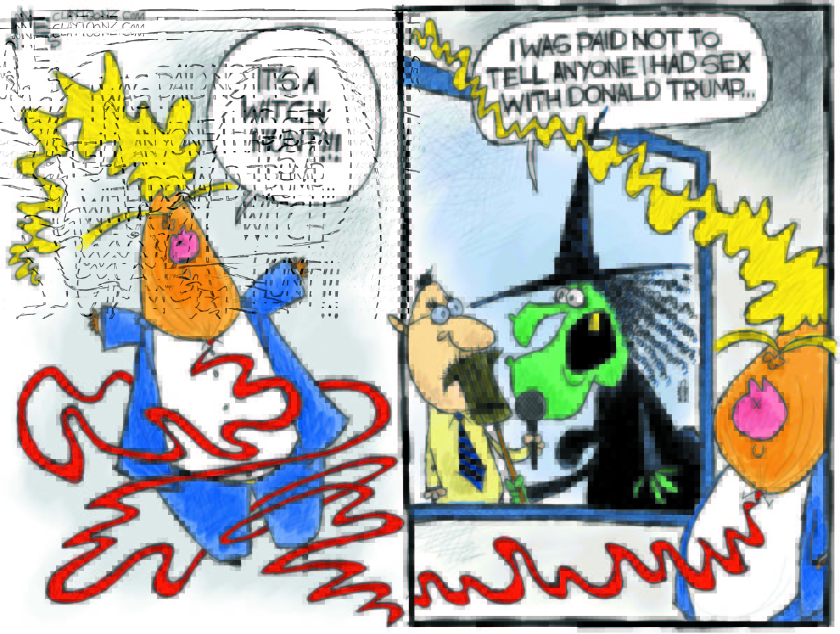 Cartoon: "Witch Hunt"