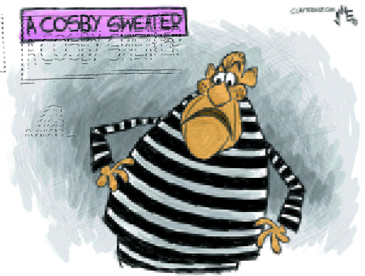 Cartoon: "A Cosby Sweater"