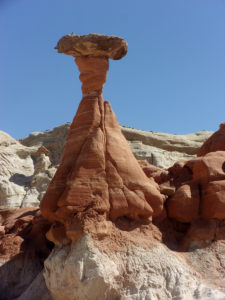 Hiking Southern Utah: Kanab's toadstools are cool. If you haven't the Red Toadstool in Grand Staircase-Escalante National Monument, you're in for a treat.