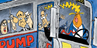 Cartoon: “Under The Bus” Cartoon: "Under The Bus"