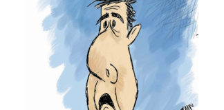 Cartoon: “Cohen Takes A Bullet” Cartoon: "Cohen Takes A Bullet"