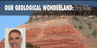 The famous inverted topography of basalt lava ridges of St. George The famous inverted topography of basalt lava ridges of St. George have been given names such as Middleton Black Ridge and Old Airport Black Ridge.