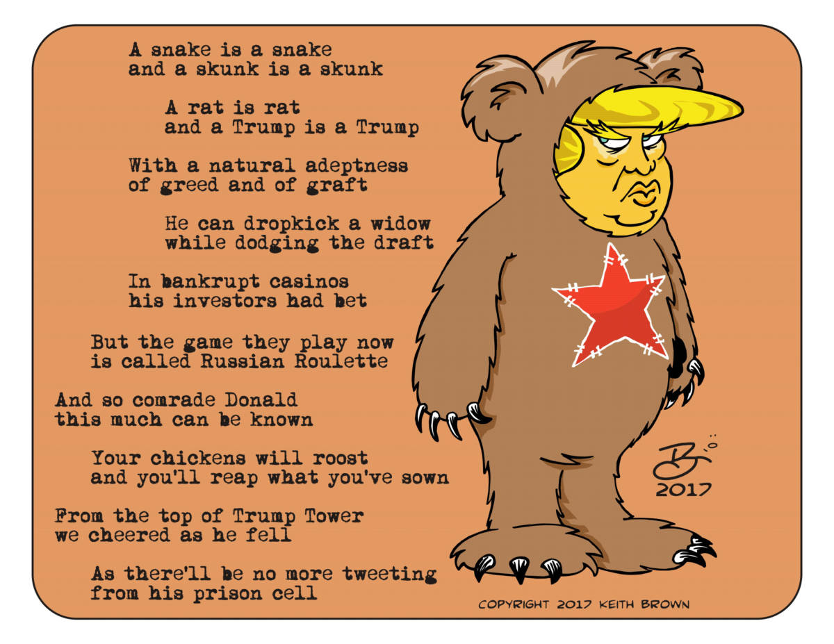 Cartoon: A Trump is a Trump Keith Brown