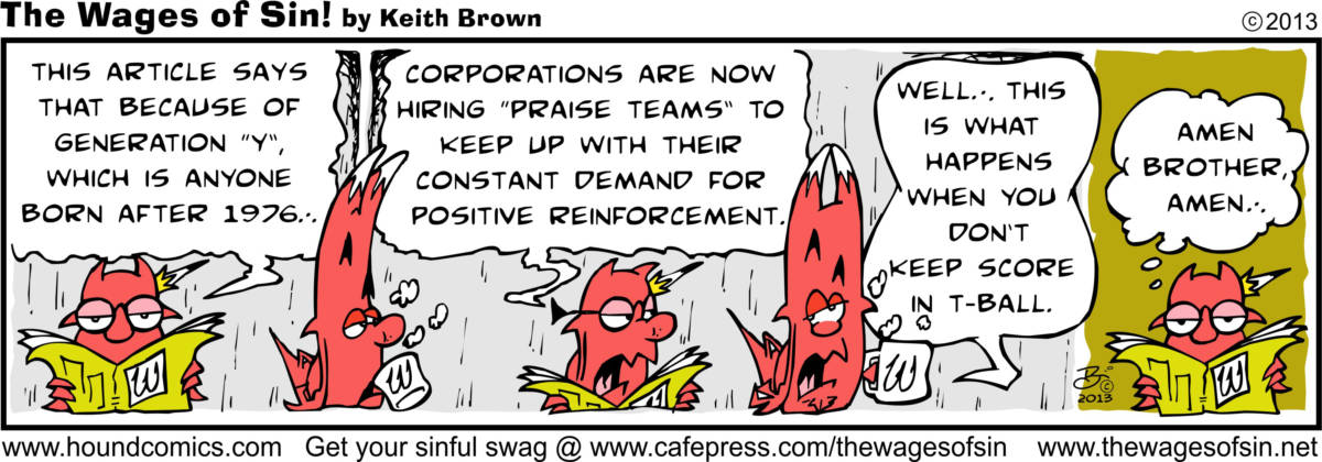 Cartoon: Praise teams