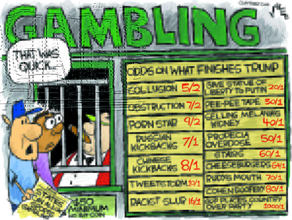 Cartoon: "Betting On Impeachment"
