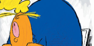 Cartoon: “Butt No Collusion” Cartoon: "Butt No Collusion"