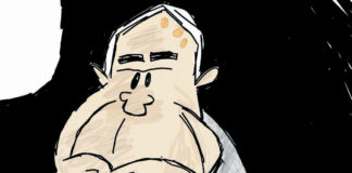 Cartoon: “Dissing McCain”