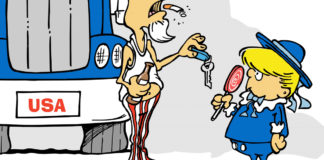 Cartoon: In the driver’s seat Cartoon: In the driver's seat