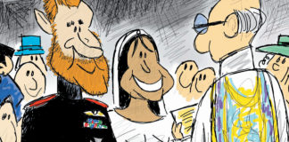 Cartoon: “Royal Racism” Cartoon: "Royal Racism"