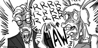 Cartoon: “Morning Joe Scuffle”