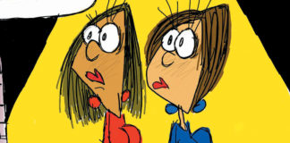 Cartoon: “Skins Peddle Skins” Cartoon: "Skins Peddle Skins"