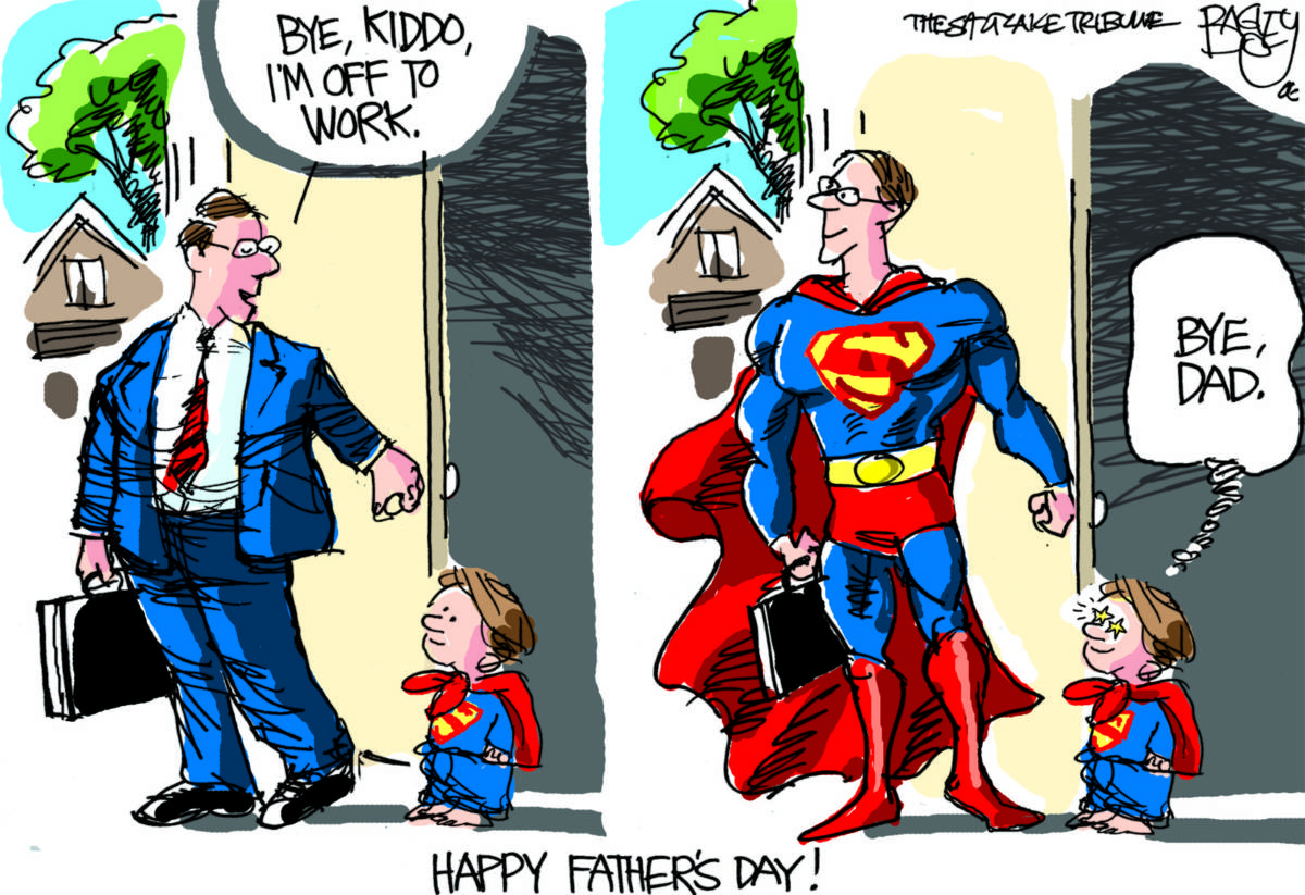Father's Day cartoon from Pat Bagley