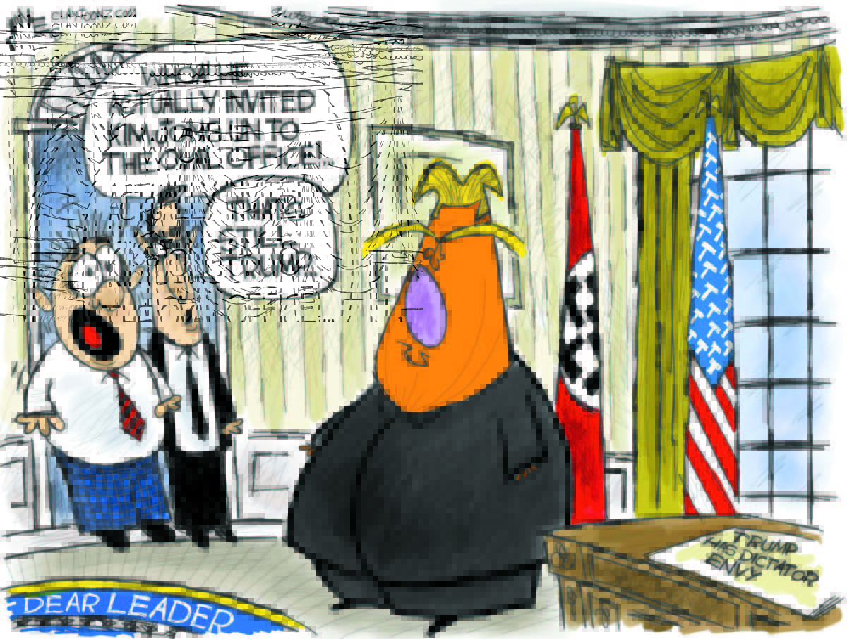 Cartoon: "Dictator Envy"