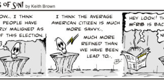 The Wages of Sin: The average American citizen The Wages of Sin: The average American citizen