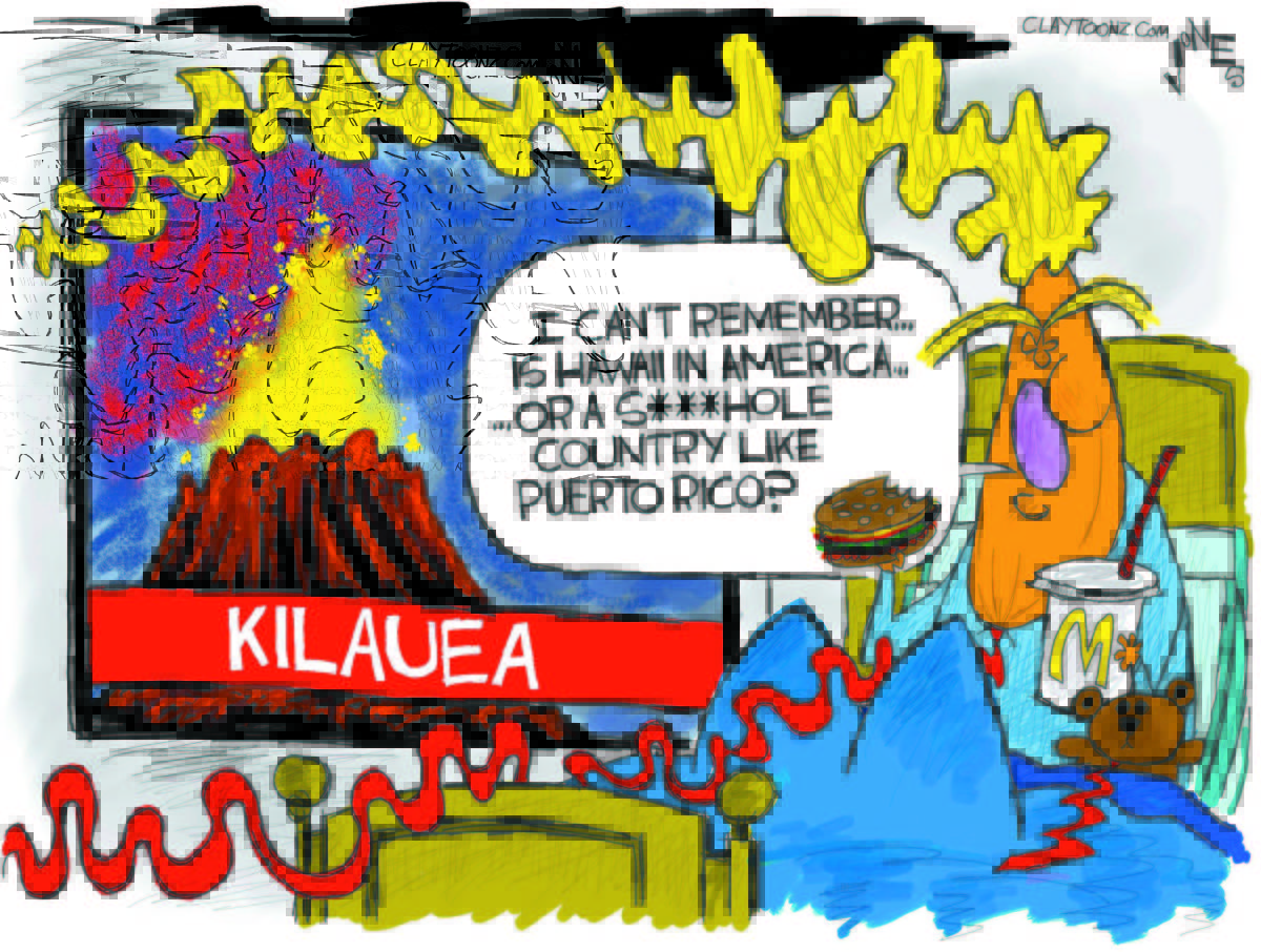 Cartoon: "Kilauea"