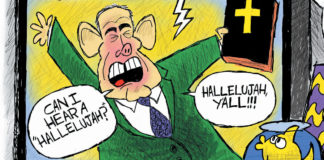 Cartoon: “Doped-Up Demons” Cartoon: "Doped-Up Demons"