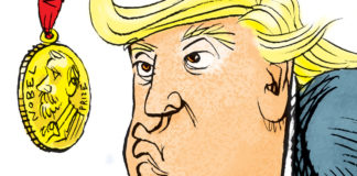 Cartoon: Trump’s Nobel by Daryl Cagle Cartoon: Trump's Nobel by Daryl Cagle