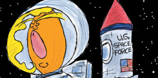Cartoon: “Space Balls II” Cartoon: "Space Balls II"