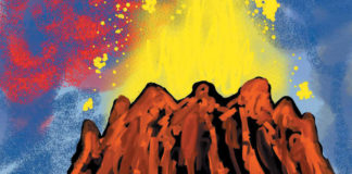 Cartoon: “Kilauea” Cartoon: "Kilauea"