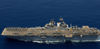 St. George native serves on a “city at sea” aboard Navy’s largest amphibious warfare ship St. George native and 2013 Snow Canyon High School graduate Allen McKelleb is serving in the U.S. Navy aboard the amphibious assault ship USS Makin Island.